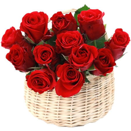 Flowers Basket Roses